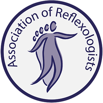Association of Reflexologists official logo.